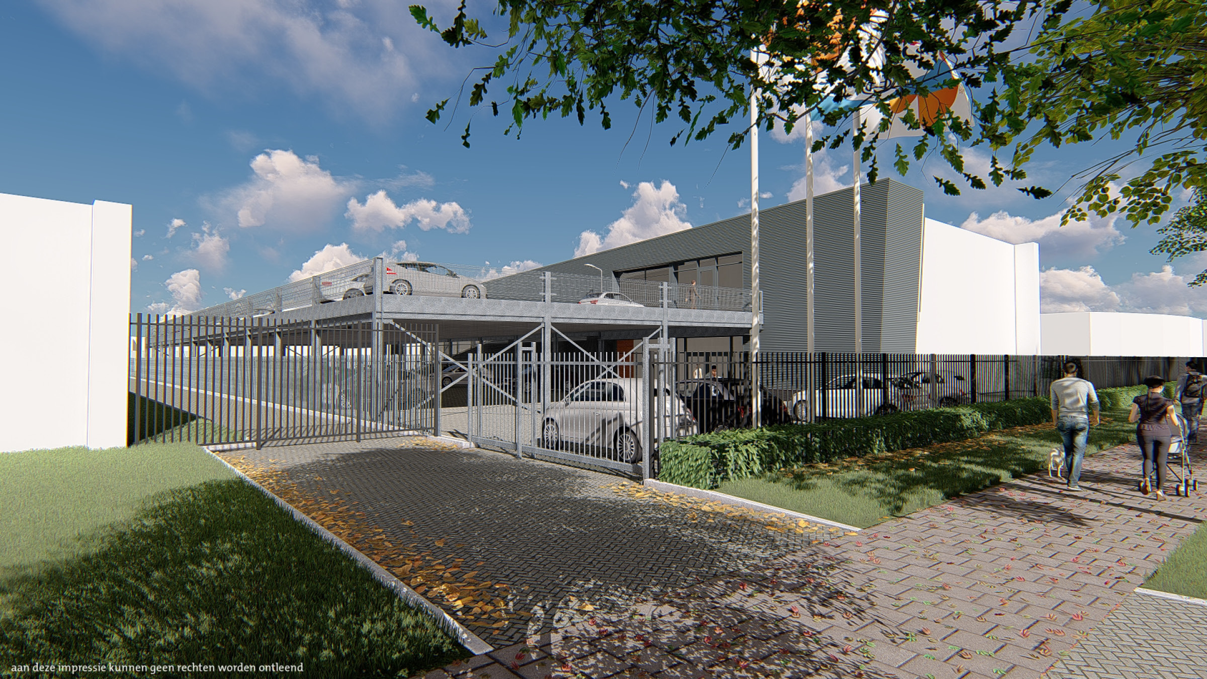 Start bouw parkeerdek Van Renselaar Zwolle